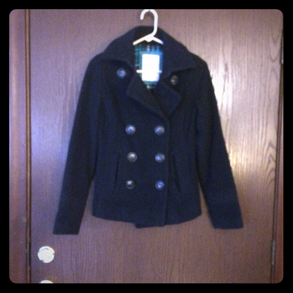 Aeropostale NavypeacoatXs Hey Sailor New In Town